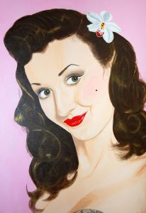 Adelja Selbstportrait