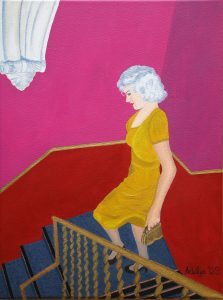 Gone Alone - Retro/Vintage Gemälde