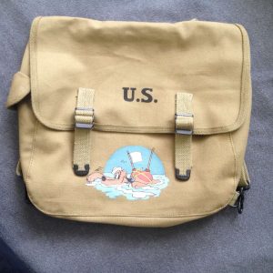 Musette bag M-1936 mit Rocka's Handbemalung