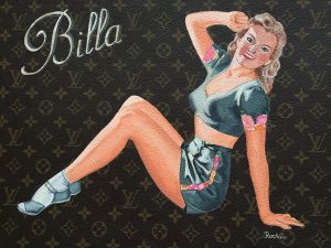 Close Up LV Koffer