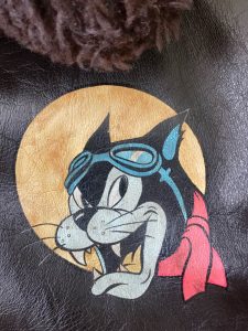 Air Corps Training Detachment Oxnard CA - Brust Painting Sweet Innocence Fliegerjacke