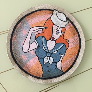 Navy Pin-up Patch