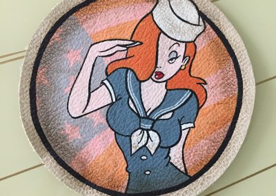 Navy Pin-up Patch