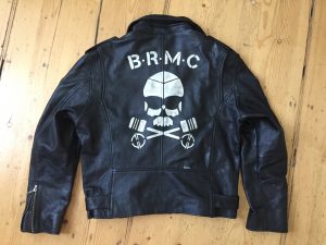 The Wild One-Marlon Brando dedicated painted biker jacket
