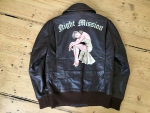 Ihr individuelles Motiv auf Ihre Lederjacke gemalt